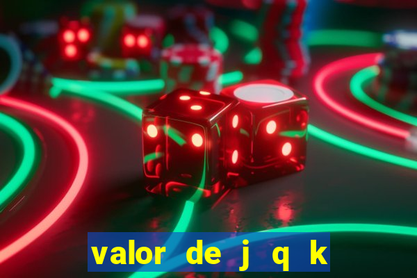 valor de j q k en blackjack